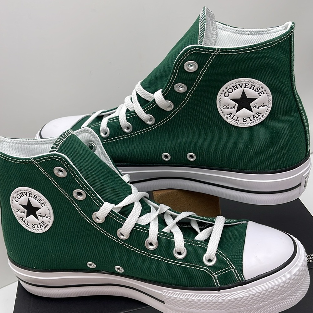 Converse WMNS CTAS LIFT HI
MIDNIGHT CLOVER/WHITE/BLACK A09987C Platforms Sneaker - Picture 10 of 16